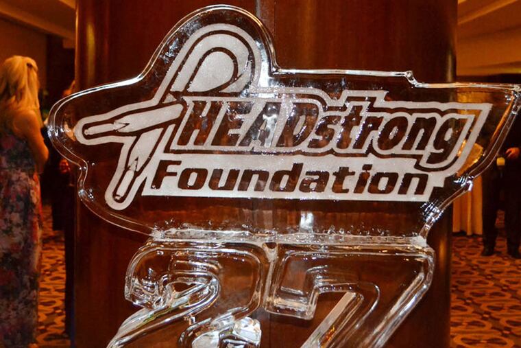 Ice sculptor at the 5th annual Lime Light Gala at the Hyatt Philadelphia at Penn's Landing in Philadelphia,PA.on March 13, 2015 (For the Philadelphia Inquirer / Photo by Maggie Henry Corcoran )