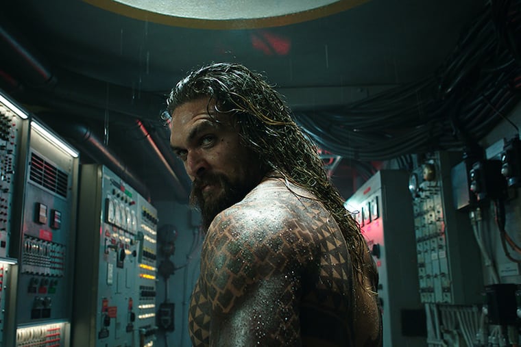 Jason Momoa in 'Aquaman.' Warner Bros.