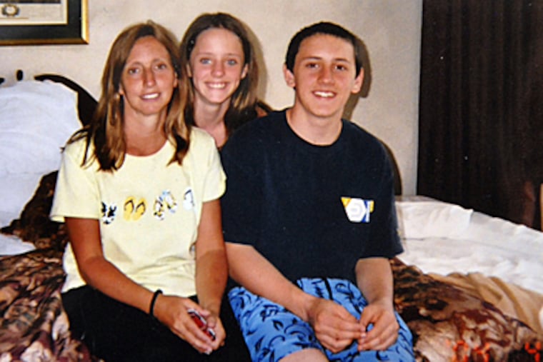 Mindy Jordan and two children, Karina Jordan, 15, and Barry Jordan, Jr., 18. (family snapshot)