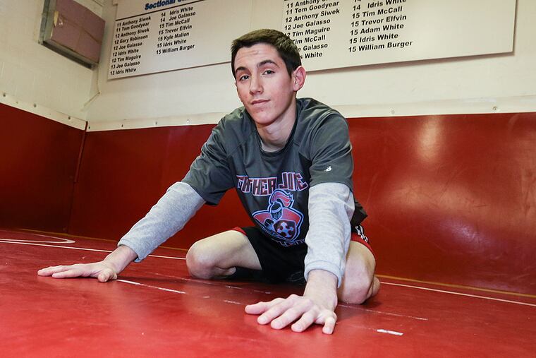 Father Judge wrestler Tim McCall.