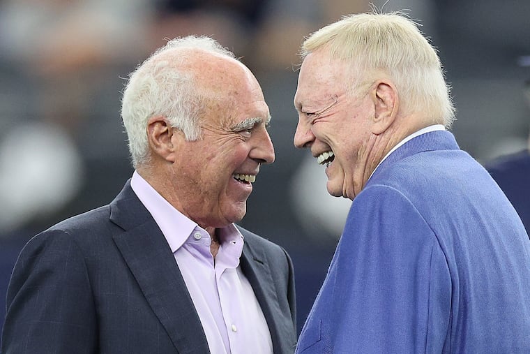 Jerry Jones' Cowboys are the only NFC East team with a chance of catching the Eagles.