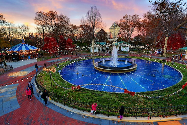 Franklin Square opens its dazzling holiday light show on November 19.