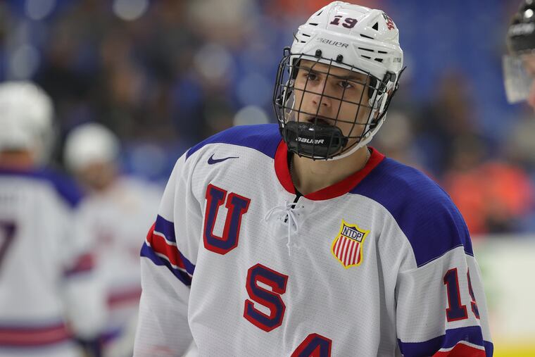 Forward Cutter Gauthier is projected to be selected early in the draft and could be available to the Flyers with the fifth overall pick.