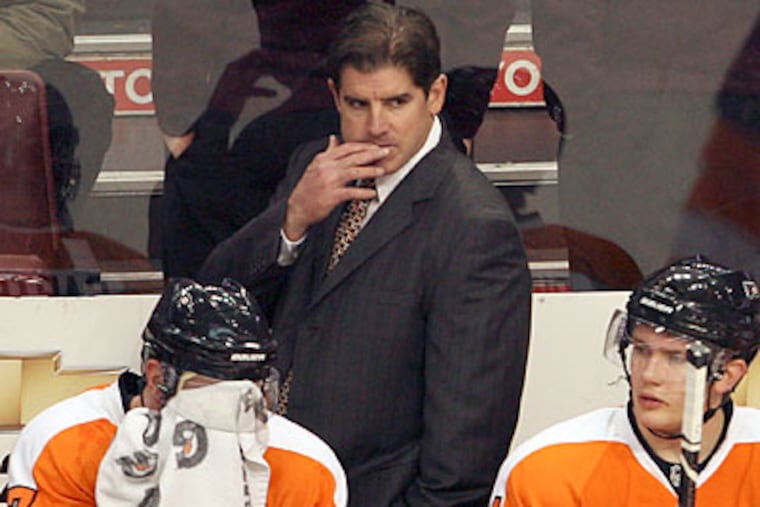 The Flyers' power play was 1-for-9 against Pittsburgh on Sunday. (Yong Kim/Staff file photo)