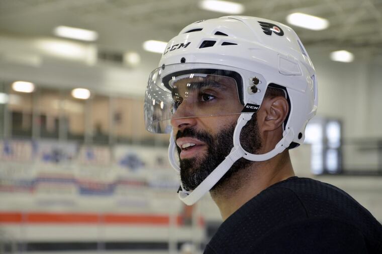 New Flyers defenseman Johnny Oduya. ZACK HILL / Philadelphia Flyers