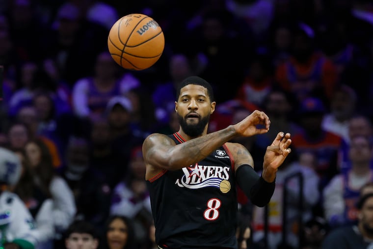 Sixers fans had lots to say in the aftermath of Paul George's 25-game suspension on the same day the team honored the 25th anniversary of their NBA Finals run.