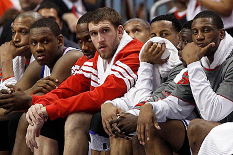 "We ran into a Celtic team that had a sense of purpose," Sixers coach Doug Collins said. (Yong Kim/Staff Photographer)