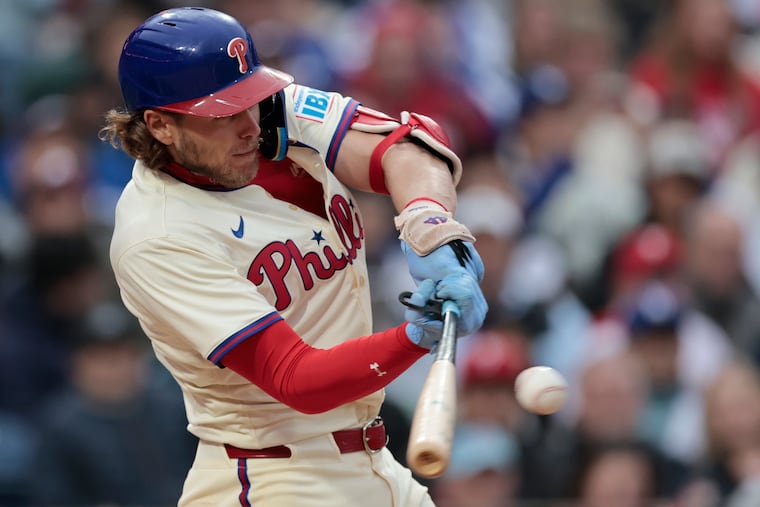 Alec Bohm was recently dropped to the eighth spot in the batting order.