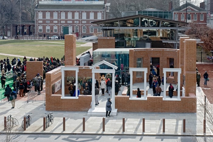 President Building Project City about to turn over the President's House