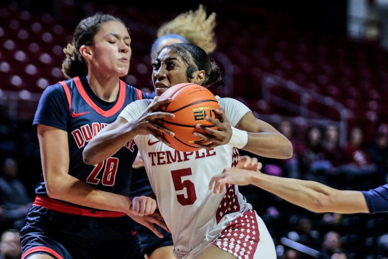 Temple's Tiarra East will change her jersey number to 55 to mirror what her brother, Sean, wears at Missouri.