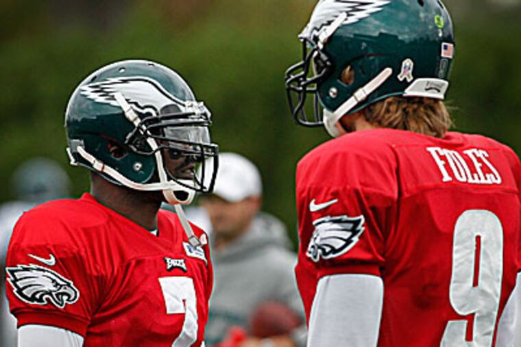 The 3-4 Eagles face the 2-5 Saints on Monday night. (Alejandro A. Alvarez/Staff Photographer)