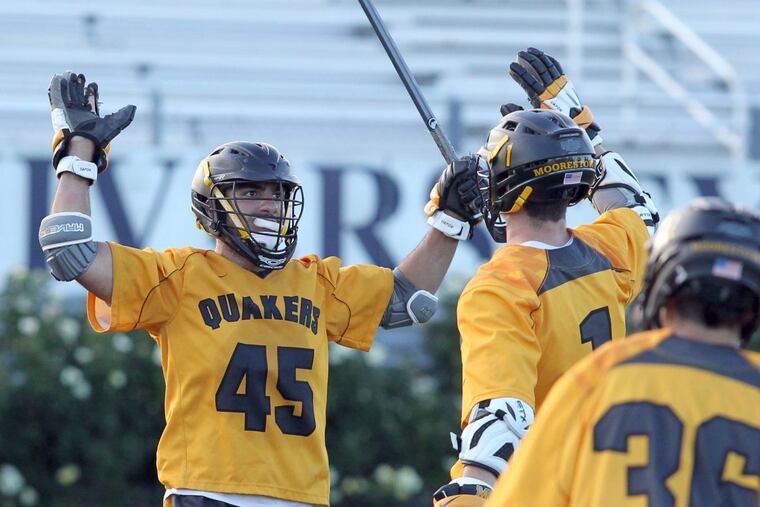 Frankie Labetti and Quinn Willis celebrate during last season’s Tournament of Champions.