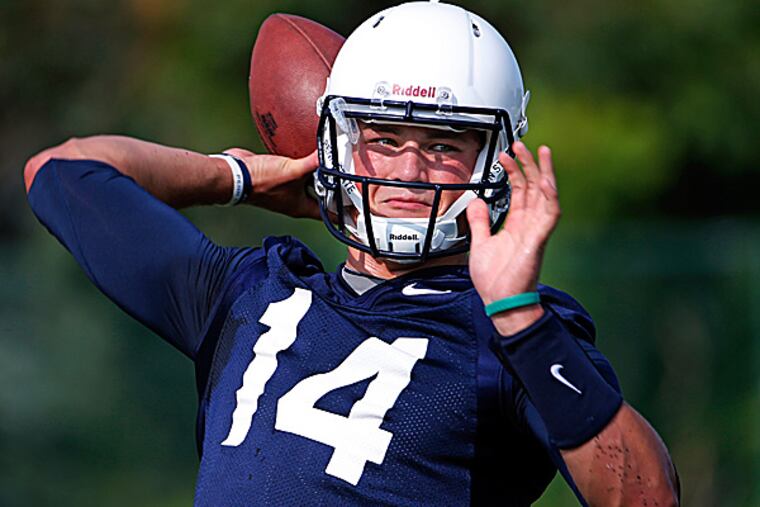 Penn State quarterback Christian Hackenberg. (Gene J. Puskar/AP)