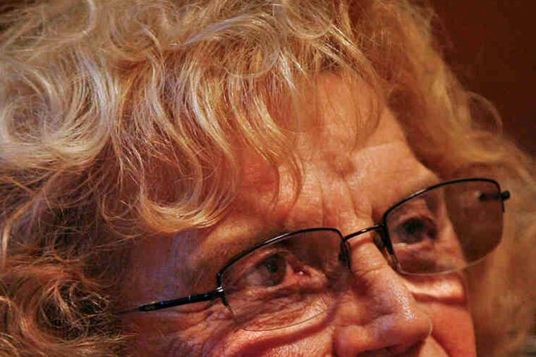 Marge Tartaglione (left) & Council's Verna.