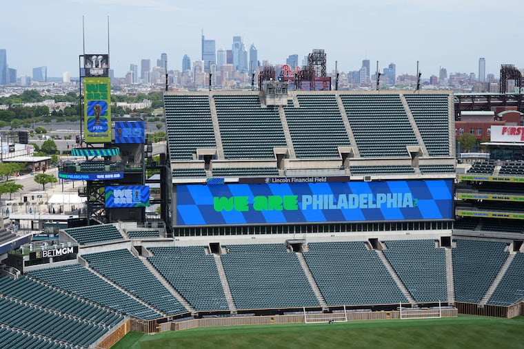 World Cup fans visiting Philadelphia Stadium, aka Lincoln Financial Field, will be allowed to bring in a little water after all.