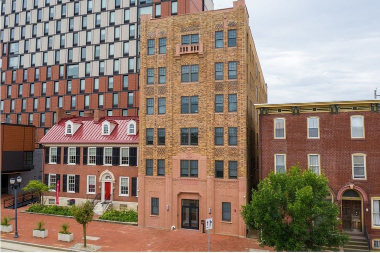 The restored Pierre building at 306 Cooper St. in Camden.