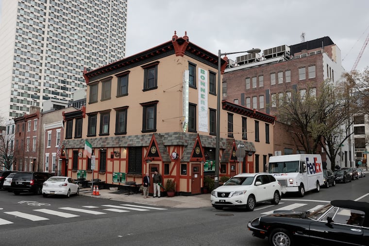 Bonner's Irish Pub has operated as a saloon for 130 years. It was recently listed for sale.