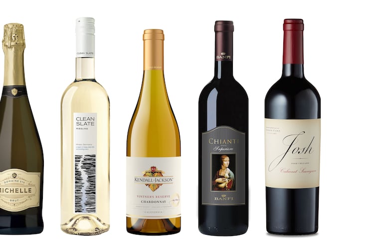 A selection of our top picks among popular wines found in Pennsylvania grocery stores.