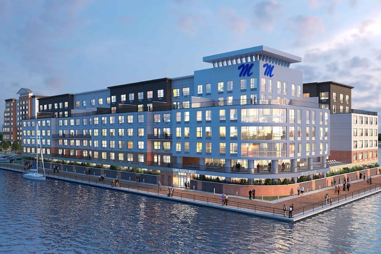 Meridia Capodagli, a development partnership based in Linden, Union County, is proposing to build a 364-unit apartment complex on the former Coast Guard station site on the Delaware River in Gloucester City, N.J.