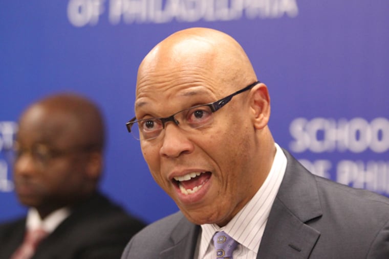 FILE - Superintendent William R. Hite Jr. (CHARLES FOX / Staff Photographer)