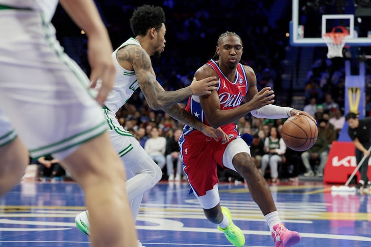 Tyrese Maxey and the Sixers come in to their first-round playoff series as heavy underdogs against the Celtics.