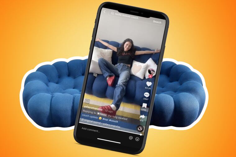 A viral TikTok about a trendy blue couch found on a New York curb has the internet divided and has sparked several new memes. Curbside score or bed bug-ridden trash? Here's what you need to know.