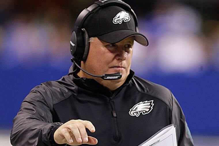 Eagles head coach Chip Kelly. (Michael Conroy/AP)