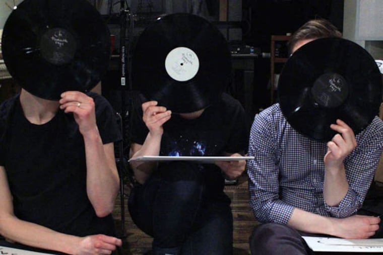 Local rockers Tinmouth released the debut "Say" only on vinyl. At some Philadelphia music stores, vinyl now constitutes more than 50 percent of sales. (TINMOUTH)