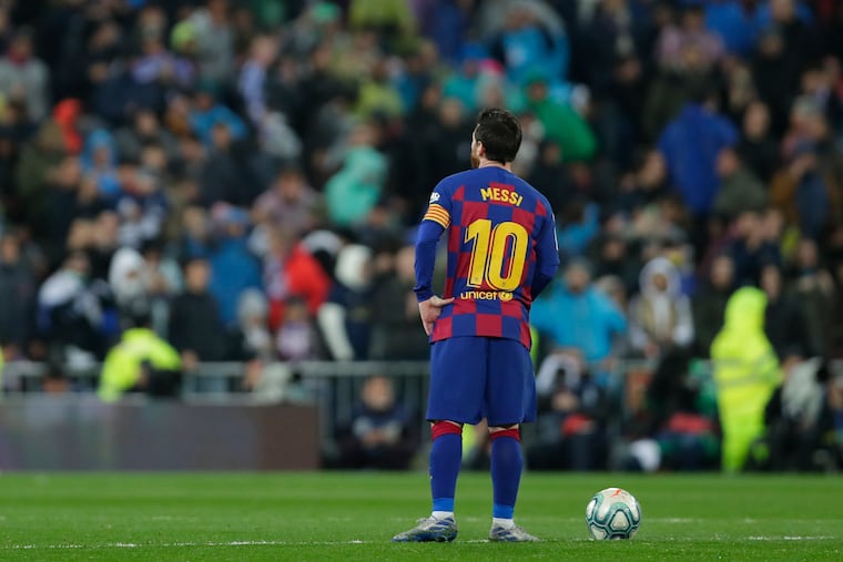 Lionel Messi, the world's best soccer player, hasn't played a game since March 7.