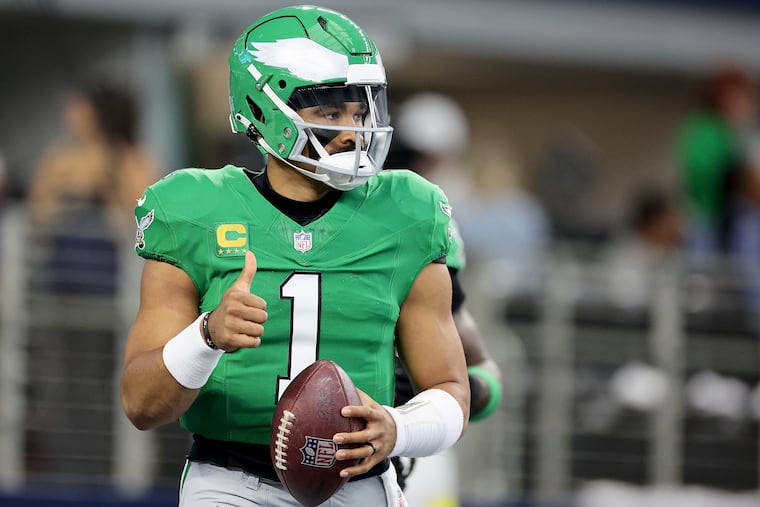 Can quarterback Jalen Hurts and the Eagles offense shrug off the inconsistent tag that has hounded them throughout the 2025 season?