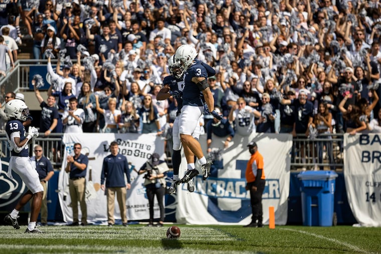 Penn State has jumped up to fourth nationally in the AP poll.