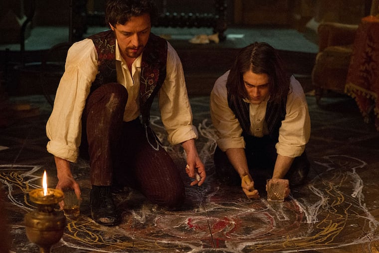 James McAvoy and Daniel Radcliffe star as Victor Frankenstein and his friend and assistant Igor, in VICTOR FRANKENSTEIN. (Photo: Alex Bailey / Twentieth Century Fox)