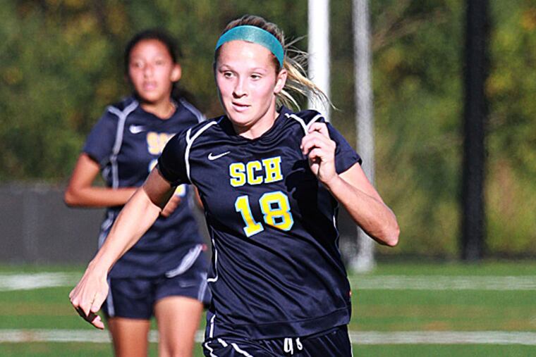 Springside Chestnut Hill soccer player Meghan McCool. (David Swanson/Staff Photographer)