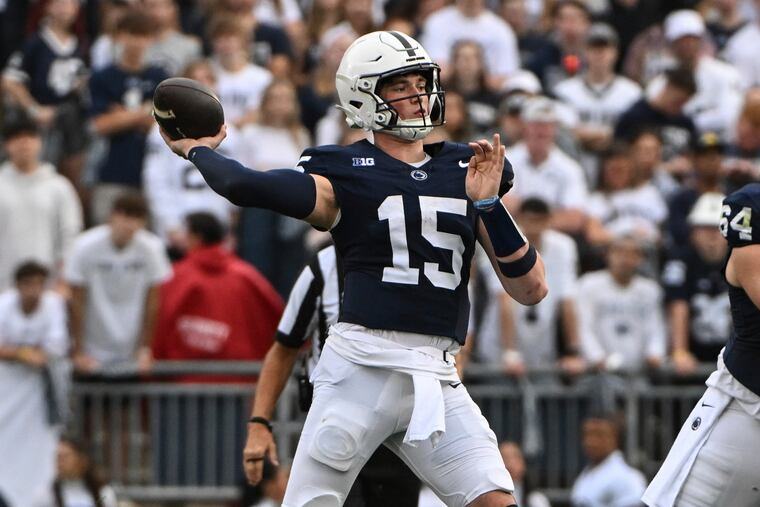 Drew Allar and Penn State will open their Big Ten slate with a home game next season.