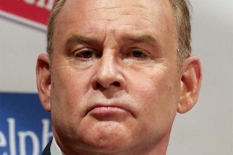 Former Pennsylvania Treasurer Rob McCord, who resigned last week under the cloud of a federal investigation, was charged Monday with two federal counts of extortion.