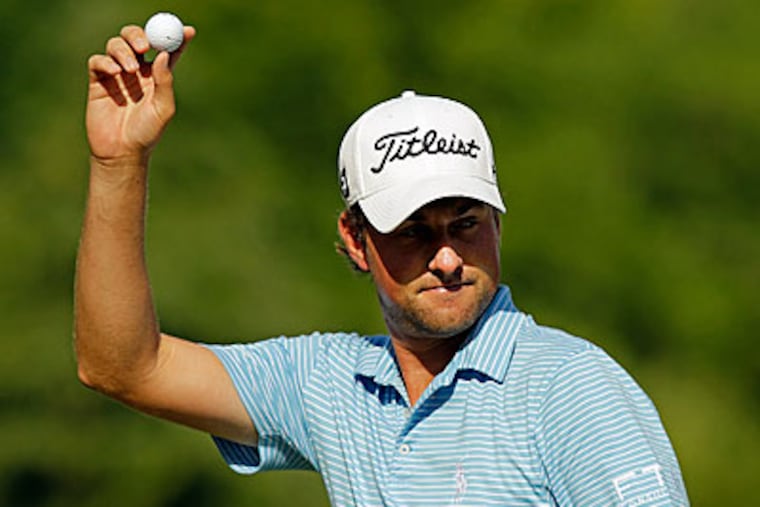 Webb Simpson has risen to No. 9 in the World Golf Rankings this year. (Chuck Burton/AP file photo)