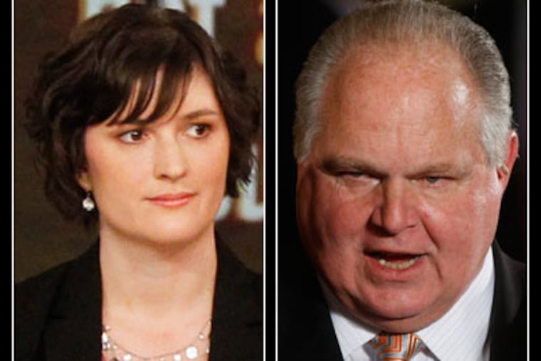Sandra Fluke; Rush Limbaugh