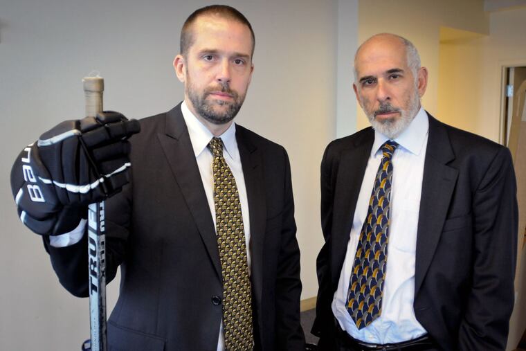 Beginning in the spring, Major League Baseball will lower the price of its MLB.TV out-of-market game package to $109.99 per season, from $129.99, lead plaintiff attorney Ned Diver (left, pictured with Howard Langer) said Tuesday.