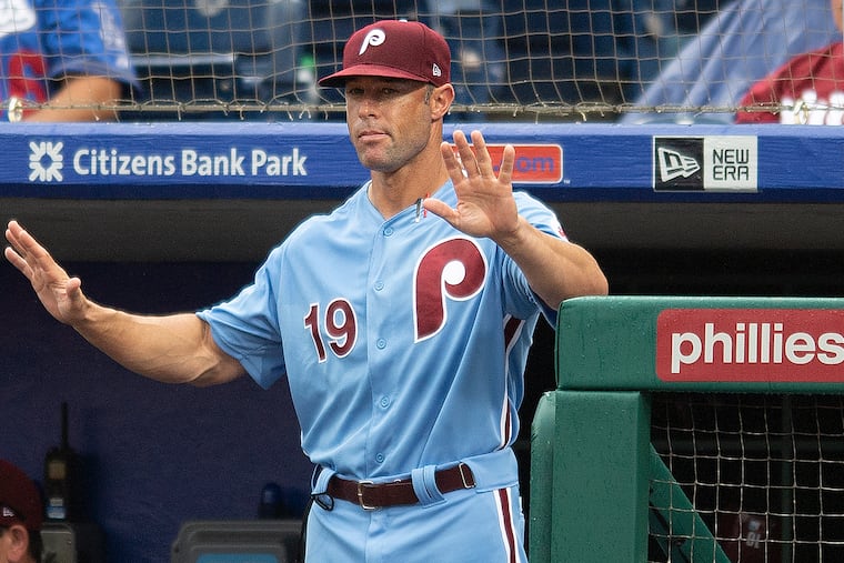 Gabe Kapler is still waiting to learn if he'll be managing the Phillies in 2020.