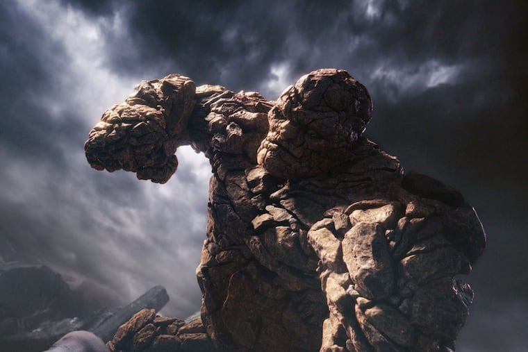 Jamie Bell is The Thing in “Fantastic Four.”