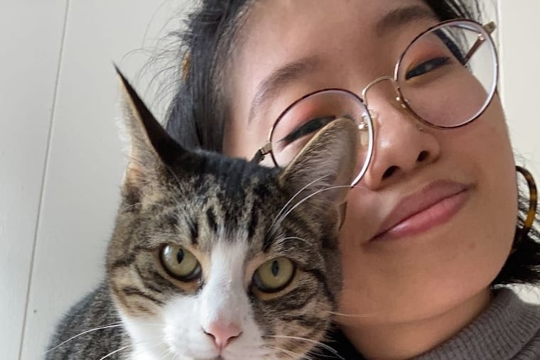 Sabrina Ko, a 24-year-old software engineer, lives alone in a Center City studio apartment with her cat, Milo.