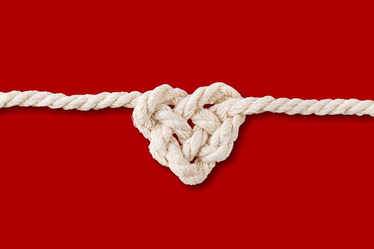 Sometimes the key to a lasting love is finding a knot to hold onto, writes the author.