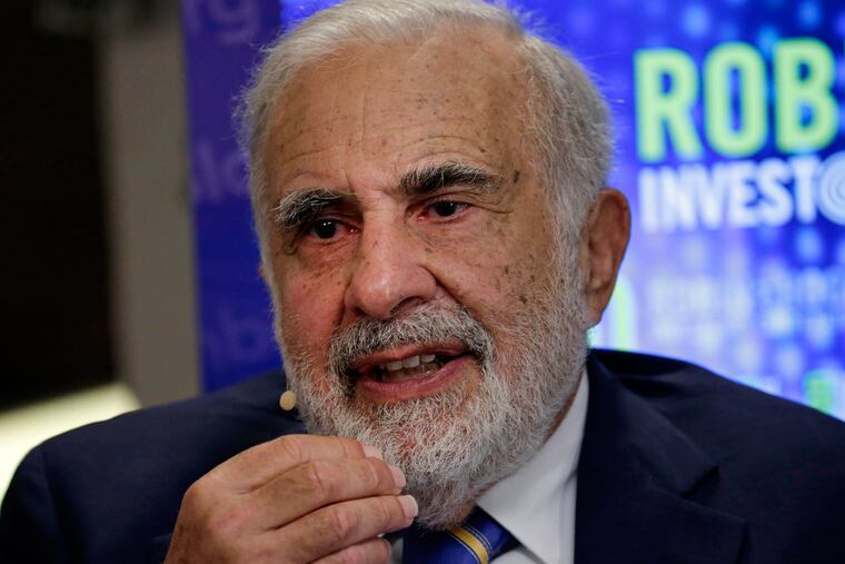 Carl Icahn, billionaire activist investor.