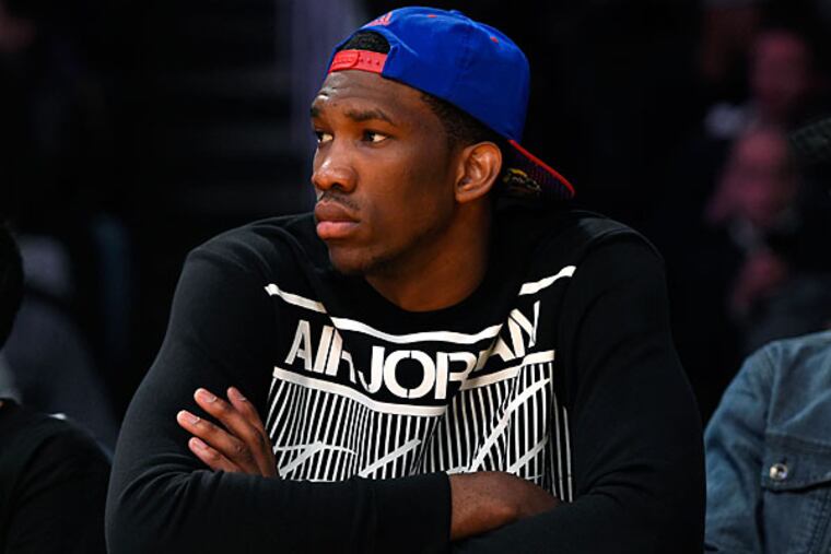 Joel Embiid. (Mark J. Terrill/AP)