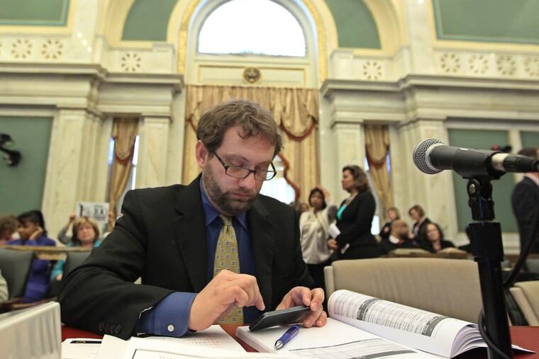 On Monday, the Green-led district goes, hat in hand, before Council, saying it needs hundreds of millions to open schools in any kind of decent shape next year. Show gets started around 10 - first with presentations by Green, Superintendent Bill Hite and possibly CFO Matt Stanski (pictured), then questions from council members.