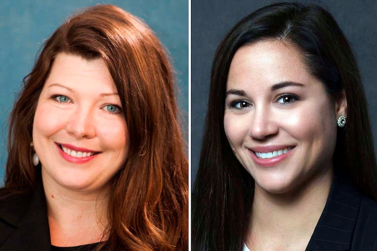 Mary Rose Hill (left) and Nicole M. Boytin.