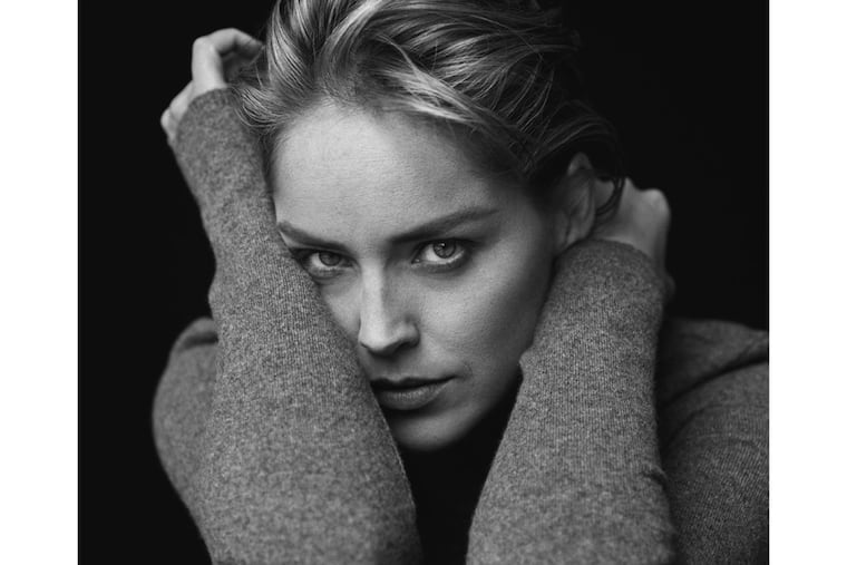 This cover image provided by Alfred A. Knopf shows "The Beauty of Living Twice" by Sharon Stone, expected in March 2021. Stone takes on everything from her painful childhood in Pennsylvania to her star-making role in the erotic thriller “Basic Instinct” to Martin Scorsese’s mobster epic “Casino,” for which she received an Academy Award nomination and a Golden Globe award. She’ll also write about her near-fatal stroke in 2001 and her humanitarian work on behalf of AIDS research and other causes.