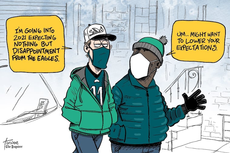 Rob Tornoe's cartoon for Jan. 4, 2021.