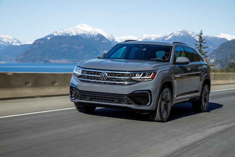The 2020 Volkswagen Atlas Cross Sport looks just like the Atlas — until you venture around back.
