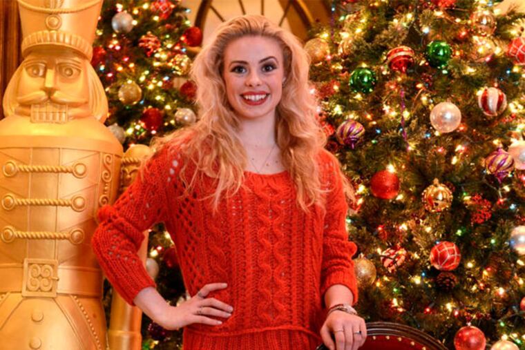 Alessandra Mullin transferred from Masterman to the Philadelphia Virtual Academy so she could have more flexibility for dancing with the Pennsylvania Ballet. She is in line to be the school's first valedictorian. (Tom Gralish / Staff Photographer)